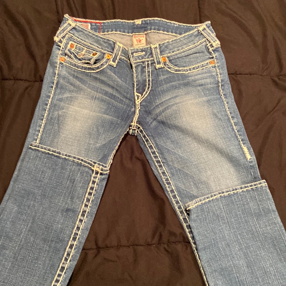 True Religion Blue Jeans 30x32